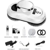 A white window cleaning robot and its accessories are displayed on a white background. Náhľad obrázku produktu
