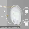 Lustro łazienkowe LED, oświetlane, średnica 60 cm, okrągłe, Podgląd zdjęcia produktu 10
