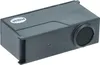 A black ink cartridge is shown from a slightly elevated side angle against a light gray background. Produktbild-Vorschau