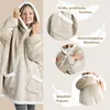 Blumtal coperta con cappuccio da donna con maniche e Anteprima dell’immagine prodotto 2