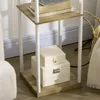 HOMCOM Stehlampe, Stehleuchte mit 3 Fächern, E27 Sockel, Produktbild-Vorschau 9