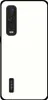 A white smartphone case with a camera module and an Oppo logo. Produktbild-Vorschau