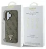 GUESS Custodia iPhone 16 Strass Triangle Logo Hülle Cover Anteprima dell’immagine prodotto 8