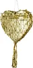 Piñata 32x10x36cm Cuore da riempire Oro Anteprima dell’immagine prodotto 1