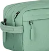 A close-up view of a green toiletry bag. Náhled obrázku produktu