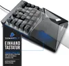 A close-up, cutaway view of a gaming keypad, highlighting its features and design. Voir les images du produit