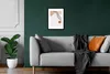 MuchoWow® Gerahmtes Poster Sommer - Abstrakt - Weiß 30x40 Produktbild-Vorschau 8