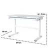 Bureau enfant Roba Smart Grow avec tiroir, 110x60 cm - Voir les images du produit 4