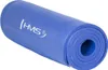A rolled-up blue yoga mat with the brand logo visible. Voir les images du produit
