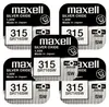 5 x Maxell 315 SR716SW Uhren Batterie Knopfzelle Silberoxid Produktbild-Vorschau 1