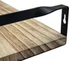 Relaxdays Wandregal, 2-tlg. Set, Holz & Metall, Fallschutz, Produktbild-Vorschau 6