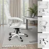 Fauteuil de direction rembourrage ondulé - blanc Voir les images du produit 7