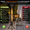 ZMH Stufa da giardino 6KW riscaldatore per terrazzo Anteprima dell’immagine prodotto 7