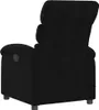 masážní křeslo vidaXL Black Fabric Náhled obrázku produktu 4
