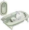 AIYAPLAY 2er -Set Babybadewanne, faltbar Baby Bathtub mit Produktbild-Vorschau 1