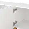 Merax TV Lowboard mit 4 Türen und Bogenrelief, TV-Schrank Produktbild-Vorschau 11