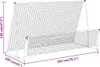 vidaXL Odrážadlo a futbalová bránka 2 v 1 202x104x120 cm Náhľad obrázku produktu 6