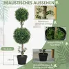 HOMCOM Künstlicher Buchsbaum 2er-Set groß 91,6 cm Produktbild-Vorschau 4
