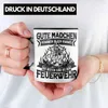 Trendation - Feuerwehrfrau Tasse Geschenk Gute Mädchen Produktbild-Vorschau 2