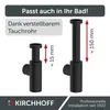 Kirchhoff Design Sifon, odtok pro umyvadlo, odtoková Náhled obrázku produktu 13