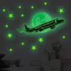 INF Leuchtsticker, Stern- und Flugzeugmotive Grün Produktbild-Vorschau 4