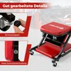 COSTWAY 2in1 Rollbrett Werkstatt, Montagerollbrett mit 6 Produktbild-Vorschau 8