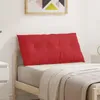 vidaXL Poduszka na plecy czerwona 100 x 19 x 50 cm tkanina Podgląd zdjęcia produktu 3