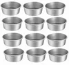 12 x Backform glatt für Tartelette Mini-Kuchen Desserts Produktbild-Vorschau 1