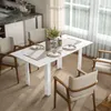 HOMCOM Esstisch ausziehbar 120-160 x 80 cm Küchentisch für Produktbild-Vorschau 2