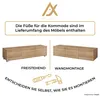 AX LIVING Meuble-paroi Moderne Kossana 1 - 300 cm de large, Voir les images du produit 8