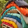 Coussin bain de soleil 185 x55cm Orange Voir les images du produit 3
