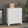 vidaXL Commode industrielle avec tiroirs blanc 78x40x93 cm Voir les images du produit 9