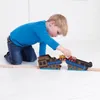 BigJigs Holz Eisenbahn Schiffswrack Brücke Piratenzubehör Produktbild-Vorschau 2