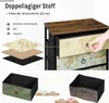WOLTU Kommode mit 5 Schubladen aus Stoff, Sideboard, Produktbild-Vorschau 5