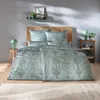 Estella Mako-Satin Bettwäsche Mariam azur 135x200 cm + Produktbild-Vorschau 1