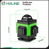 Laser lignes croisées vert 16 lignes 4 x 360° Niveau à Voir les images du produit 2