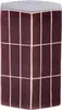 Plu Dekorativer Beistelltisch 42X30x26 Cm Keramik Paars Produktbild-Vorschau 6