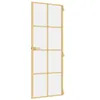 vidaXL Drzwi wewnętrzne Slim Golden 76x201,5 cm szkło Podgląd zdjęcia produktu 5