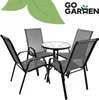 Chaise de jardin en métal, terrasse, fauteuil de balcon, Voir les images du produit 13