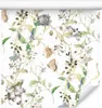 10m VLIES TAPETE Rolle Blumen Schmetterlinge Vintage XXL Produktbild-Vorschau 1