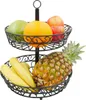 Intirilife Obstkorb Etagere, 2 Stockwerke - 2 Etagen Schale Produktbild-Vorschau 1