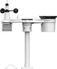 A white weather station with a 7-in-1 sensor mounted on a pole, against a white background. Produktbild-Vorschau