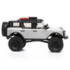 A side view of a white remote-controlled car, resembling a Ford Bronco, on a white background. Podgląd zdjęcia produktu