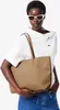 LACOSTE LARGE COATED CANVAS TOTE HellBraun Produktbild-Vorschau 12