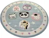 Kinderteppich Spielteppich Babyteppich Panda Hase Giraffe Produktbild-Vorschau 3