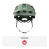Prilba Abus MoDrop na bicykel hmlovozelená veľkosť S (51-55 Náhľad obrázku produktu 7