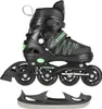 NH11912 A 2in1 Schwarz-Grün Größe M (35-38) Inline-Skates Produktbild-Vorschau 12