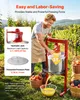 Ručný lis na bobule VEVOR, 30 litrov, z nehrdzavejúcej Náhľad obrázku produktu 3