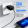 Strex USB Oplader 25W - Snellader met USB-A & USB-C - GaN - Productafbeelding-voorbeeld 3