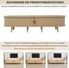 A product image with descriptive text and multiple views of a TV stand. Podgląd zdjęcia produktu